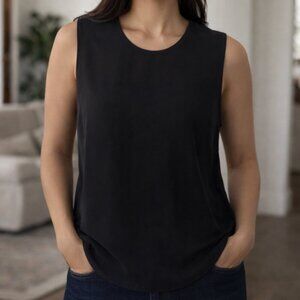 RW&CO Black Sleeveless Blouse Small